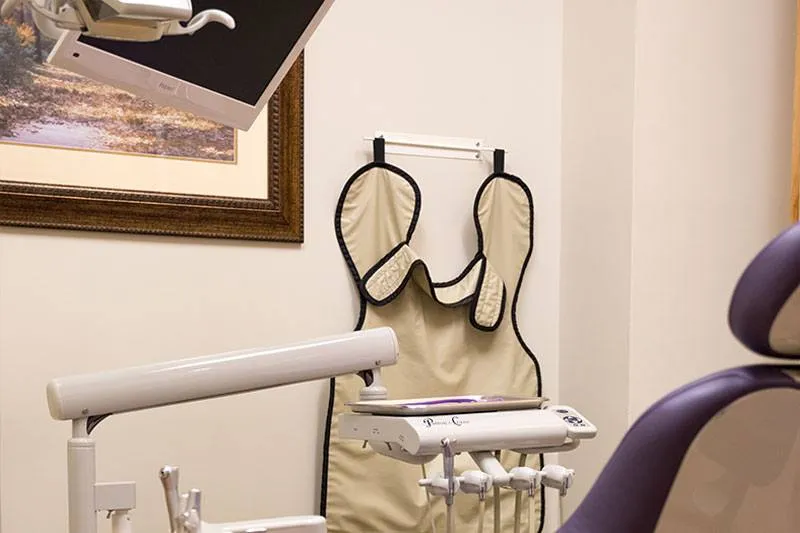 Patient treatment area at Louisiana Dental Center Covington